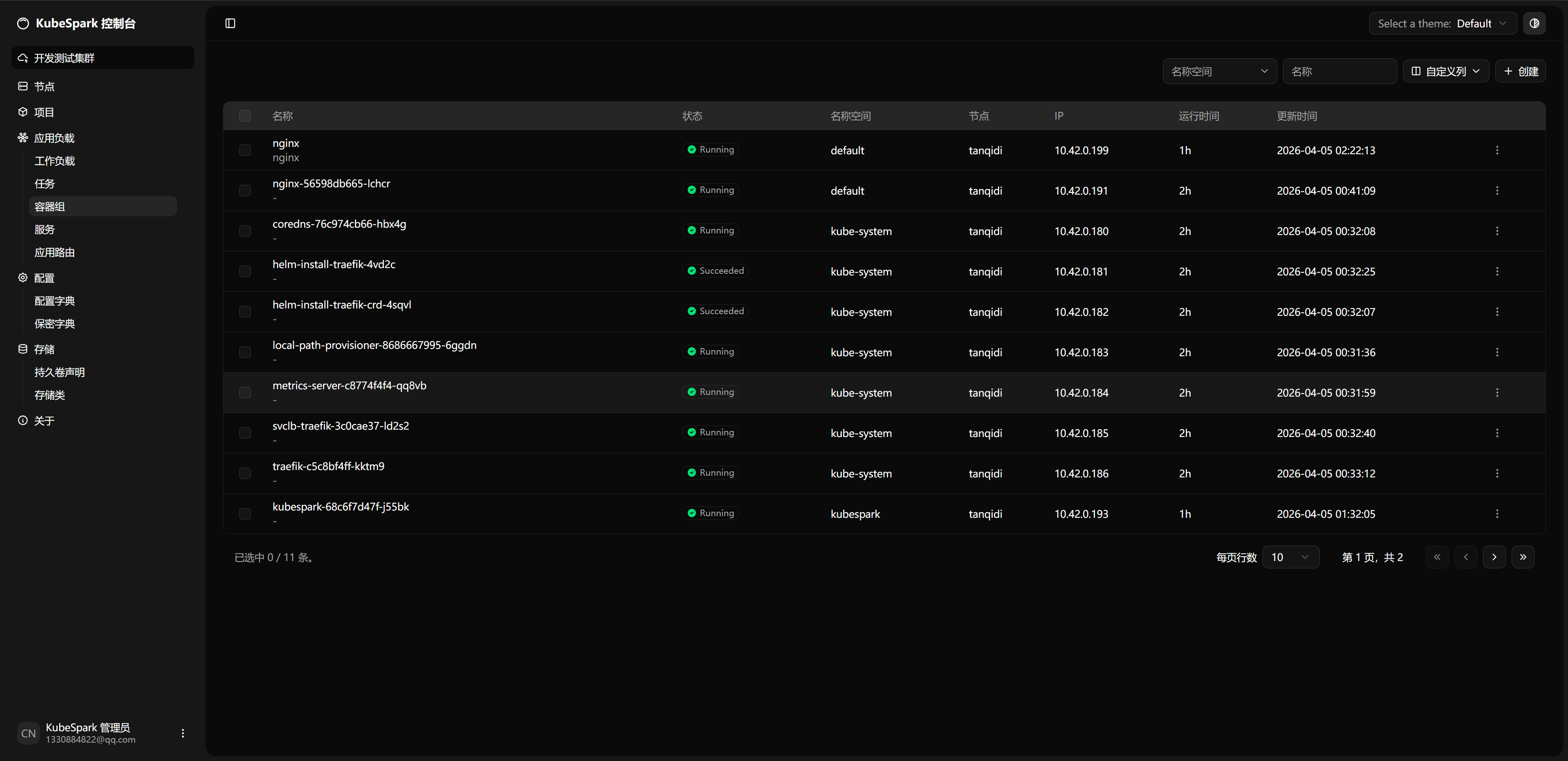 KubeSpark 一个云原生控制台的重构实践
